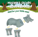 Magnetic Mini Mix or Match Vehicles Forest Friends