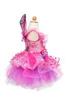 Great Pretenders Fairy Blooms Deluxe Dress And Wings Size 5-6