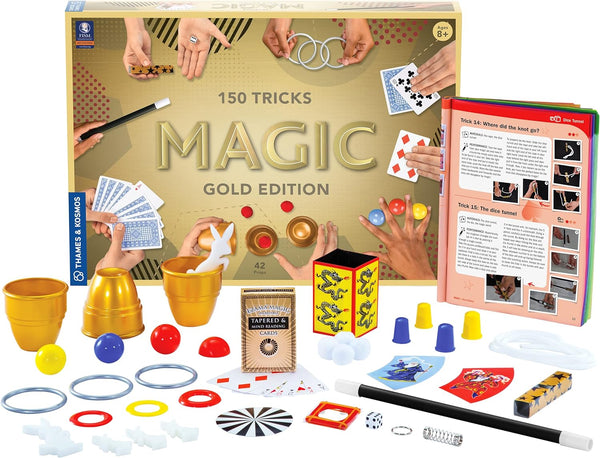 Thames & Kosmos Magic Kit Gold Edition 150 Tricks
