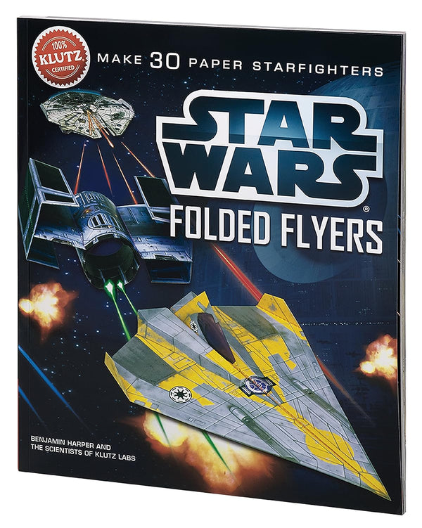 Klutz Star Wars Folded Flyers Paper Airplane Book