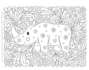 Wild Animals Notebook Doodles Colouring And Activity Book
