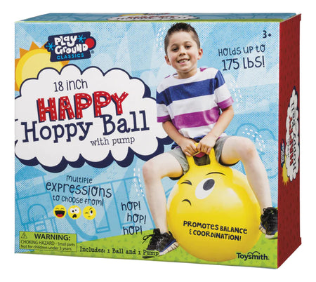 Toysmith Happy Hoppy Ball With Pump