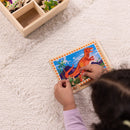 Melissa & Doug 4 in 1 Puzzles In A Box Dinosaurs