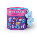 Crocodile Creek Let's Begin 2 Piece Puzzle Unicorn