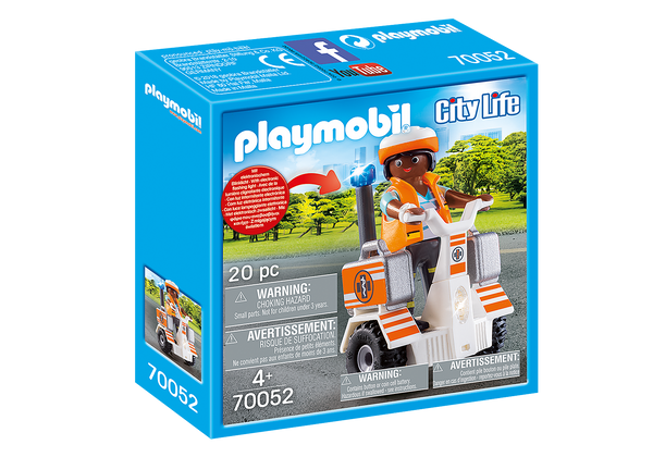 Playmobil City Life Rescue Balance Racer 70052