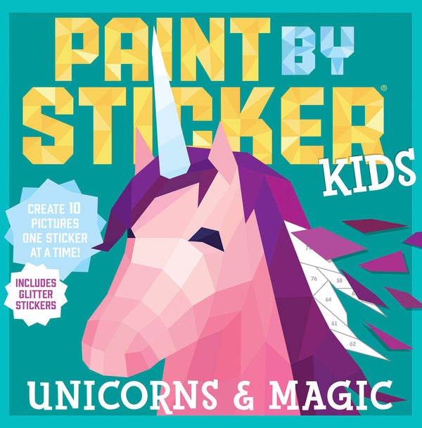 Paint By Stickers Kids Unicorn & Magic