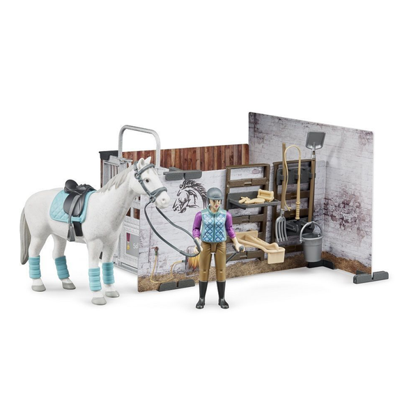 Bruder Bworld Horse Barn Set #62506