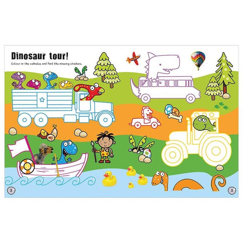 Ultimate Sticker File: Dinosaurs