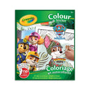 Crayola Paw Patrol Colour And Sticker Book