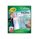 Crayola Frozen Colour And Sticker Book