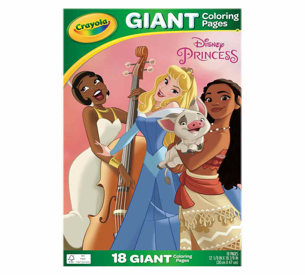 Crayola Giant Colouring Pages Disney Princess