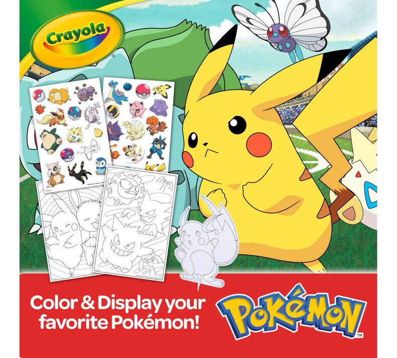 Crayola Pokemon Art Case Pikachu
