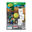 Crayola Minecraft Colouring And Activity Pad With 7 Markers