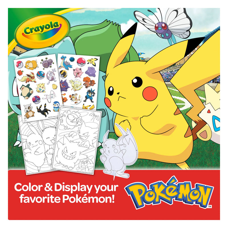 Crayola Pokemon Activity Art Case 75 Pieces