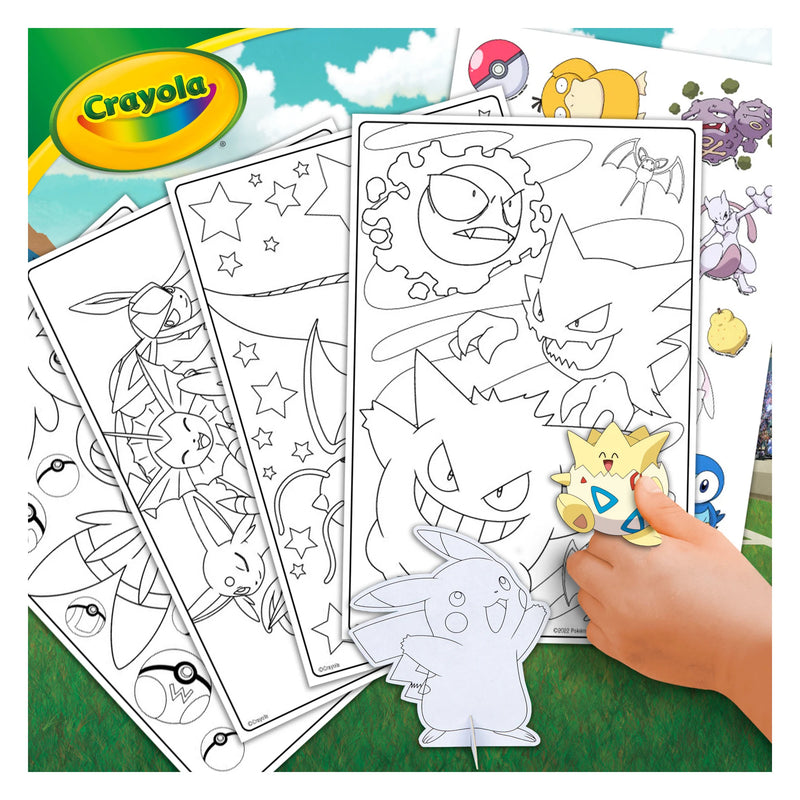 Crayola Pokemon Activity Art Case 75 Pieces