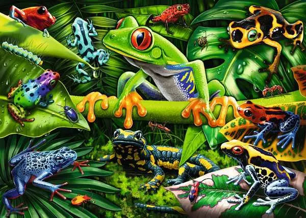Ravensburger 35 Piece Puzzle Amazing Amphibians