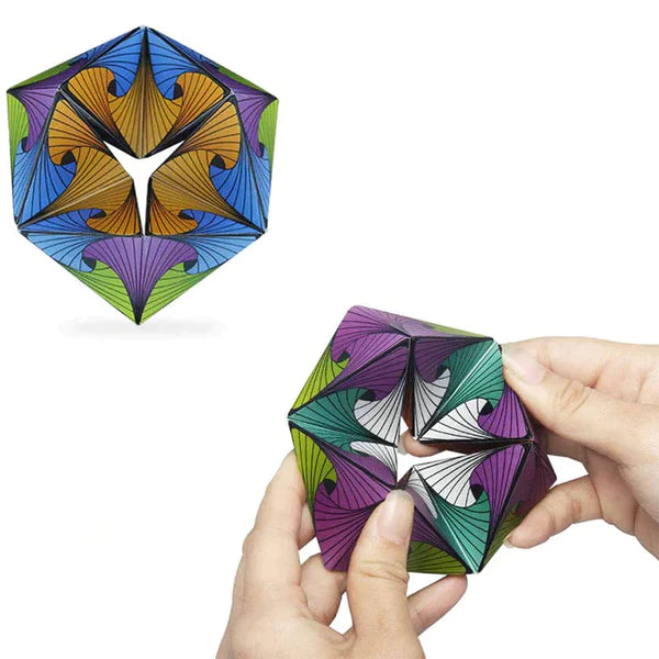 Fliparoo Kaleidoscope Infinity Flipping Fidget Toy