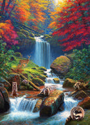 Cobble Hill 1000 Piece Puzzle Mystic Falls In Autumn