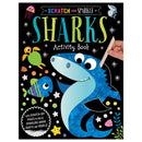 Scratch And Sparkle Sharks Activity Book