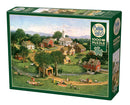 Cobble Hill 1000 Piece Puzzle Picnic By The Bridge