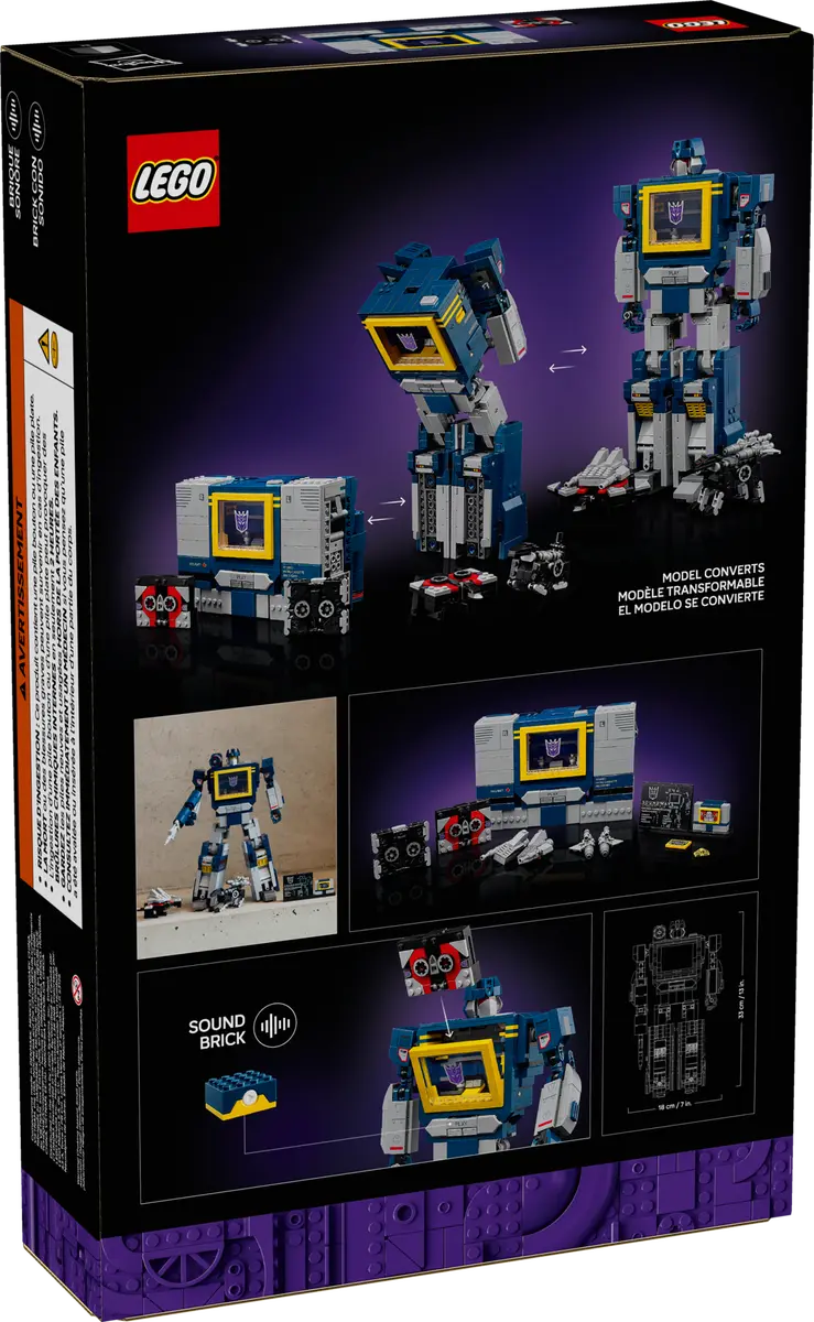 LEGO Transformers Soundwave