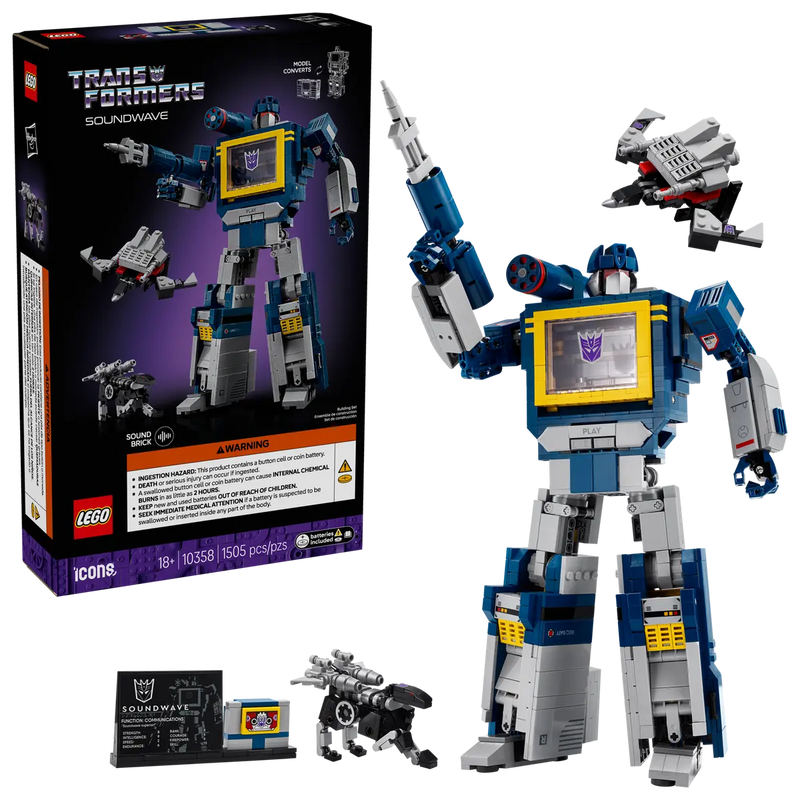 LEGO Transformers Soundwave
