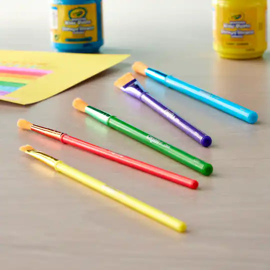 Crayola 5pc Assorted Paint Brush Set