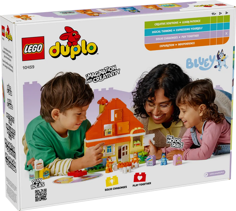 LEGO Bluey Duplo Bluey's Family House And Memory Game