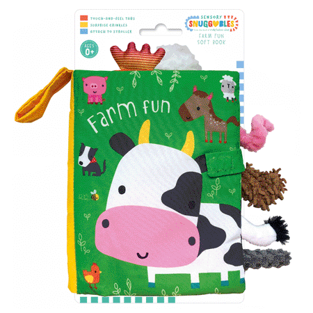 Sensory Snuggables Farm Fun Cloth Book