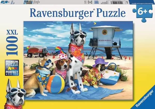 Ravensburger 100 Piece No Dogs On The Beach