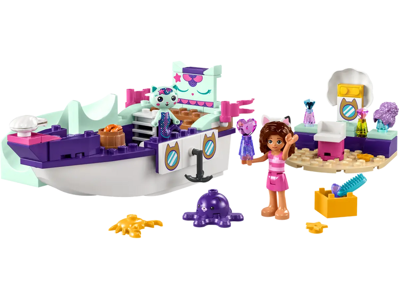 LEGO Gabby's Dollhouse Gabby And MerCat's Ship And Spa 10786