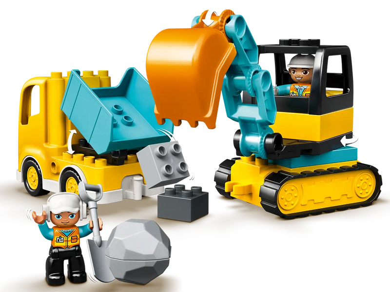 LEGO Duplo Truck And Tracked Excavator