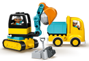 LEGO Duplo Truck And Tracked Excavator