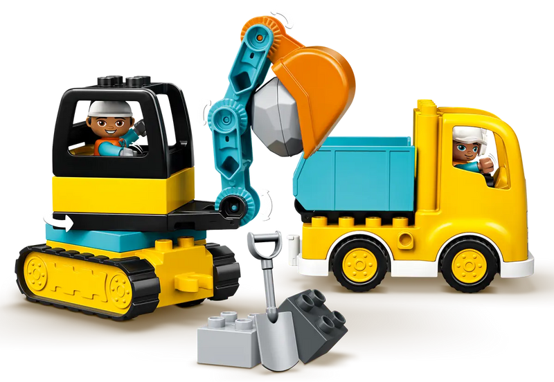 LEGO Duplo Truck And Tracked Excavator