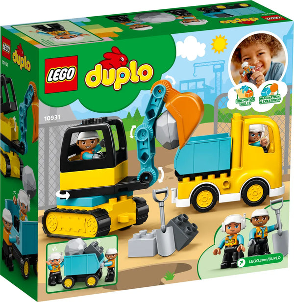 LEGO Duplo Truck And Tracked Excavator #10931