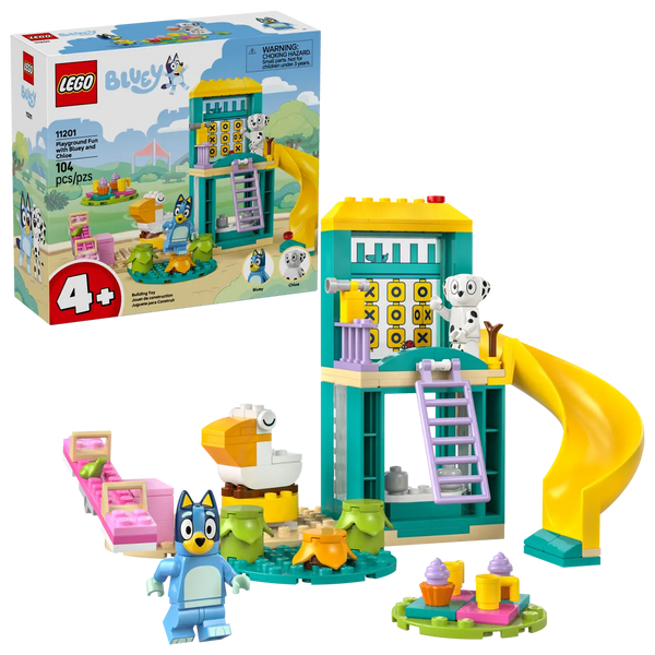 LEGO Bluey Playground Fun With Bluey And Chloe #11201