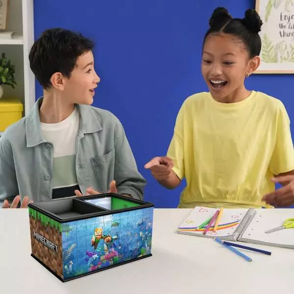 Ravensburger 3D Puzzle 216 Pieces Minecraft Storage Box