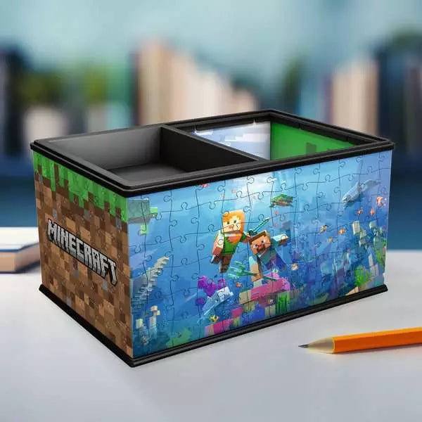 Ravensburger 3D Puzzle 216 Pieces Minecraft Storage Box