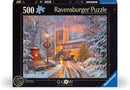 Ravensburger 500 Piece Puzzle (Glow In The Dark) Magical Christmas