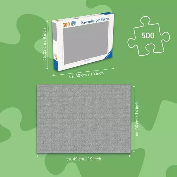 Ravensburger 500 Piece Puzzle (Glow In The Dark) Magical Christmas