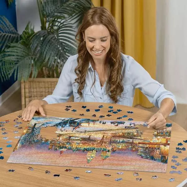 Ravensburger 1000 Piece Puzzle Canadian Collection Ottawa Winterlude Festival