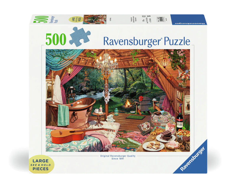 Ravensburger 500 Large Piece Cozy Glamping