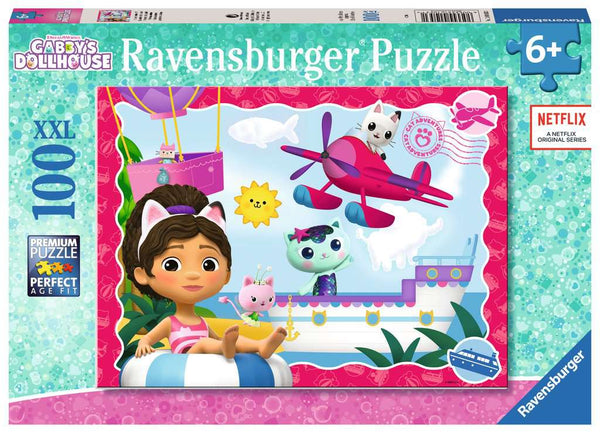 Ravensburger 100 Piece Gabby's Dollhouse Cat Adventures!