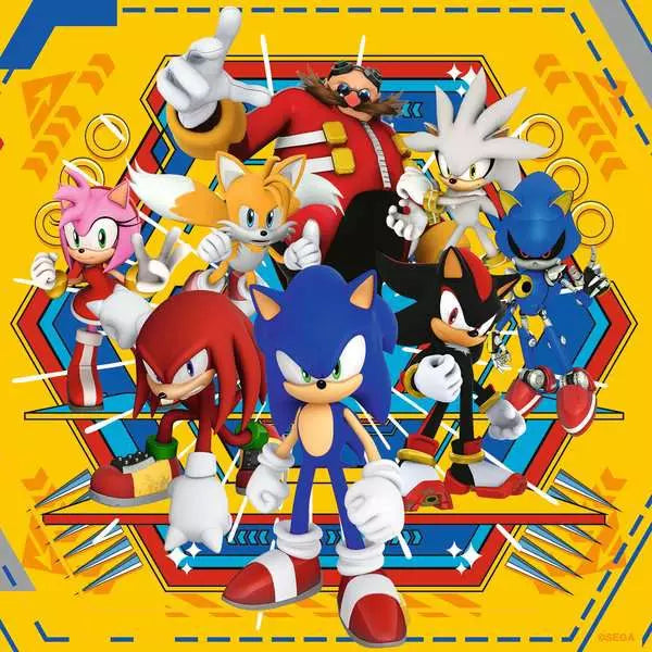 Ravensburger 3 X 49 Piece Sonic The Hedgehog