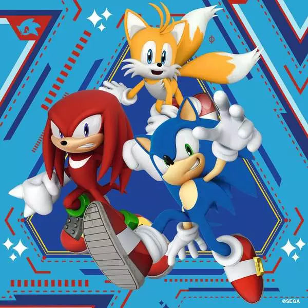 Ravensburger 3 X 49 Piece Sonic The Hedgehog