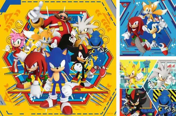 Ravensburger 3 X 49 Piece Sonic The Hedgehog