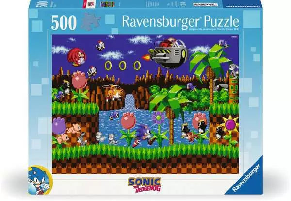 Ravensburger 500 Piece Classic Sonic