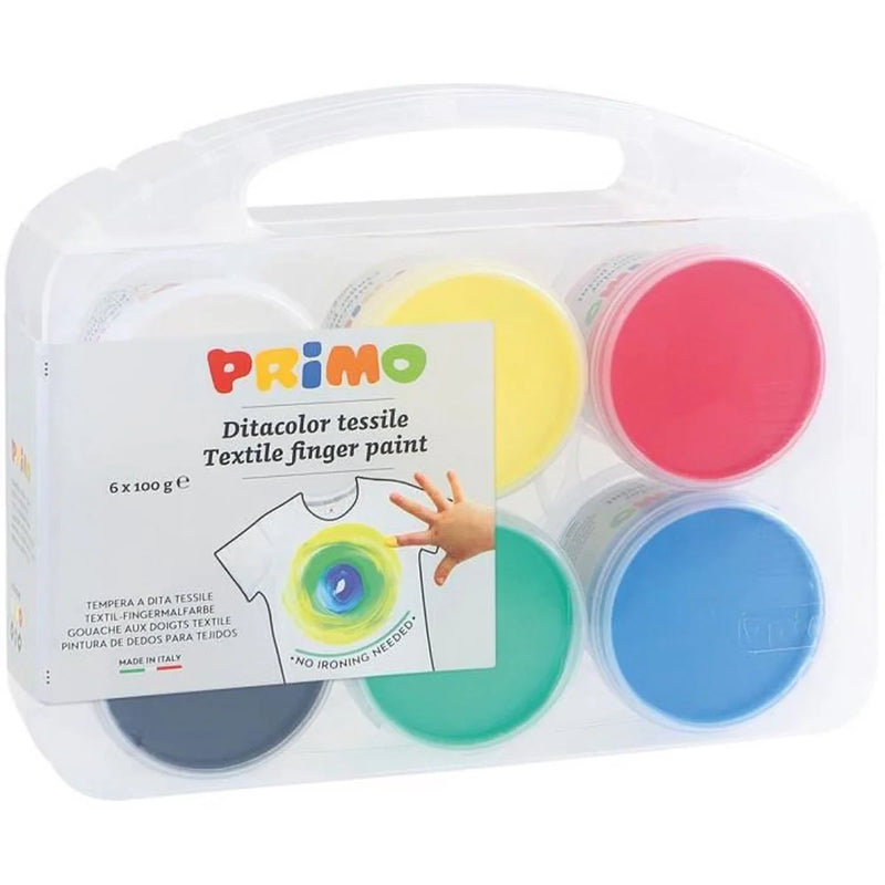 Primo Textile Finger Paint With Reusable Case