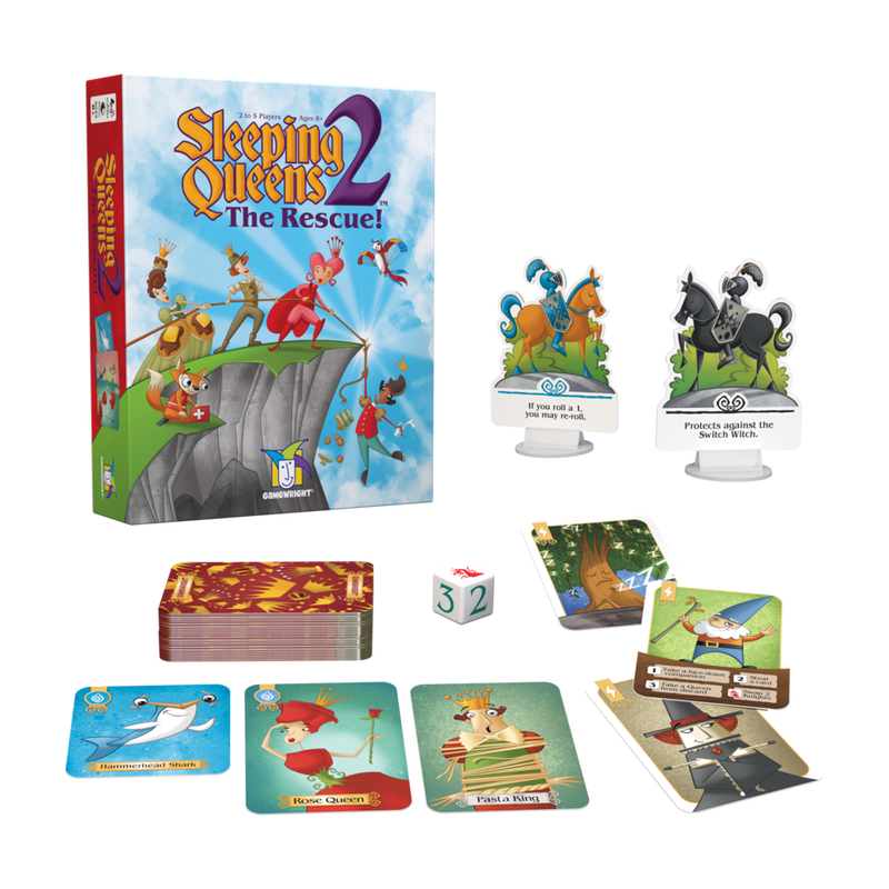 Gamewright Card Game Sleeping Queens 2 The Rescue