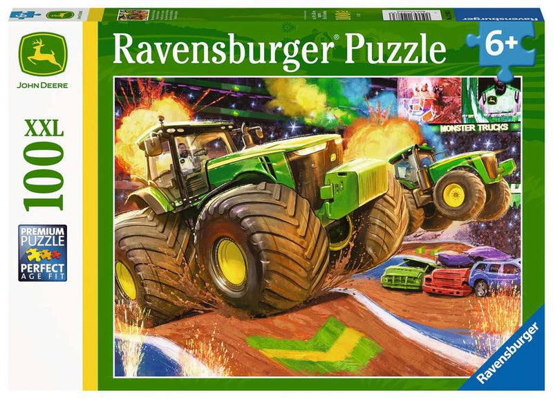 Ravensburger 100 Piece John Deere Big Wheels